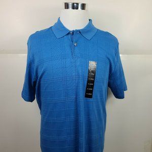 New Alfani Mens Polo Shirt Size XL